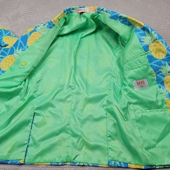 Opposuits Jacket Mens 38 Pineapple 2 Button Blazer Sports Coat - Picture 6 of 8